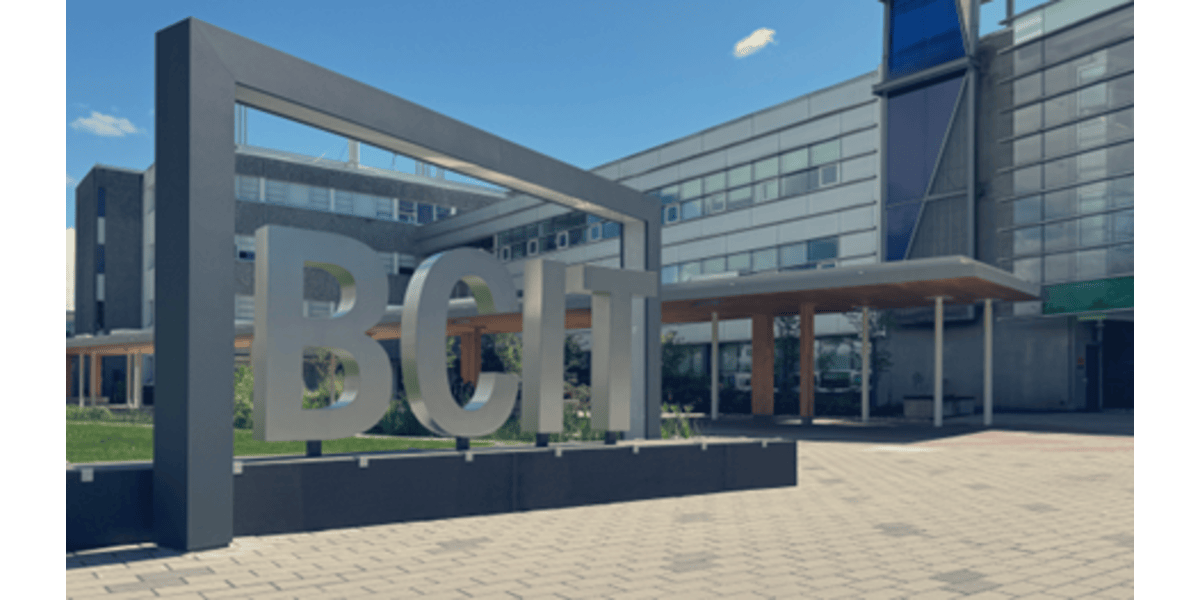 Burnaby Campus letter statue