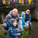 Salmon Release on Guichon Creek