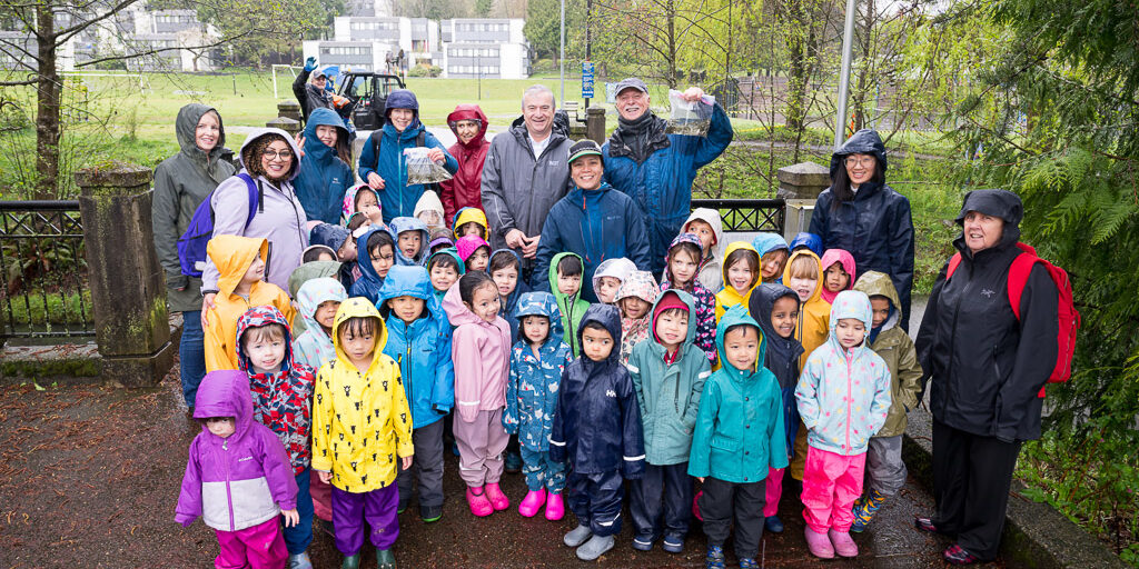 Salmon Release on Guichon Creek