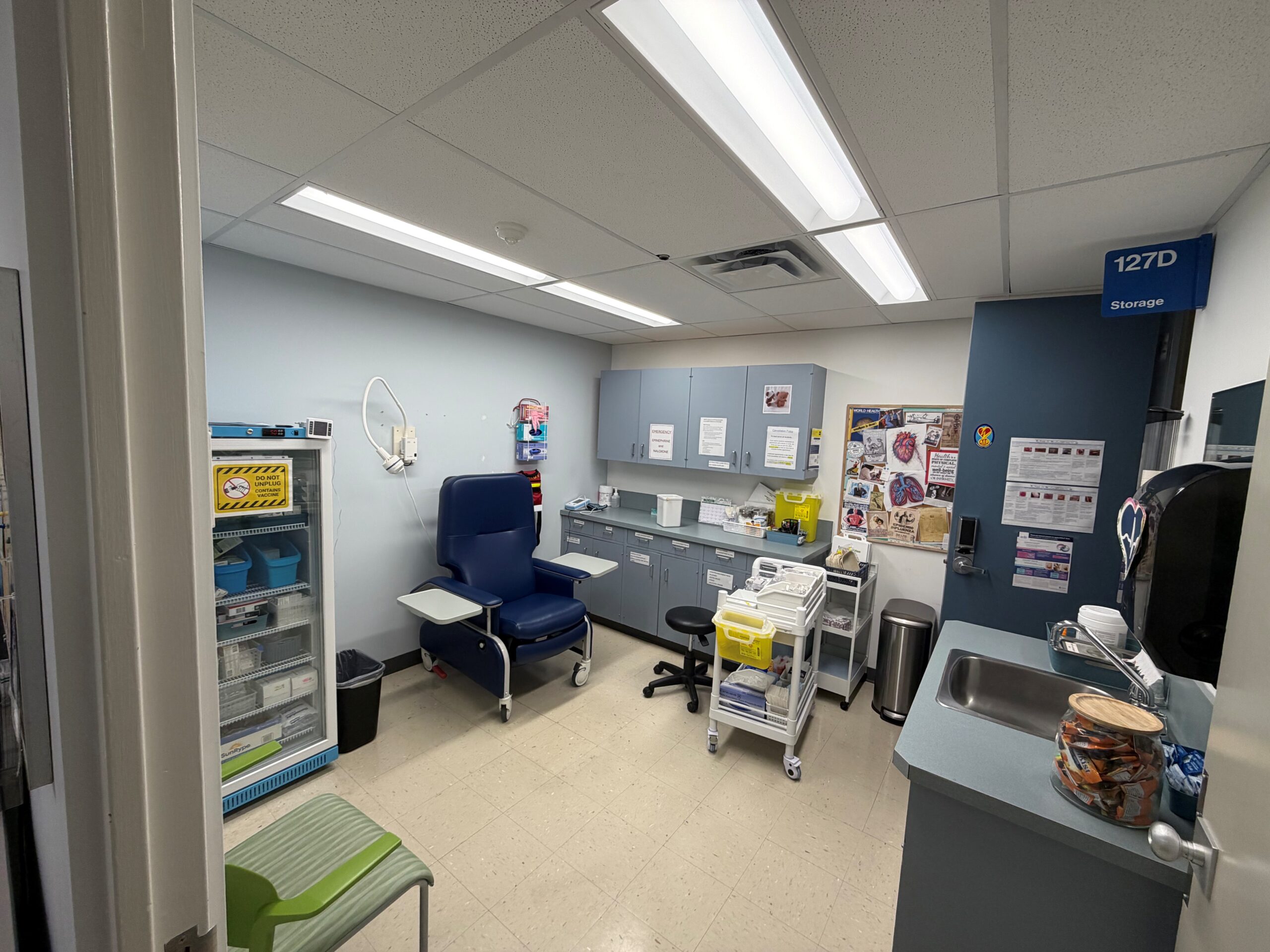 BCIT Clinic in SE16 Room 127 on the Burnaby Campus